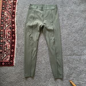 Outdoor Voices Green Cropped Leggings